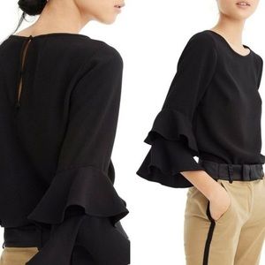 Bell sleeve blouse